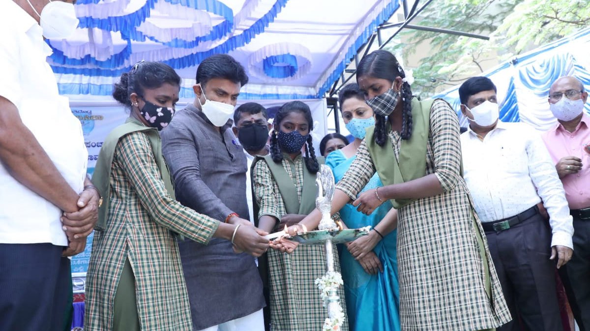 Chikkaballapur Yuva Covid Vaccination Mela Inauguration Dr. K Sudhakar