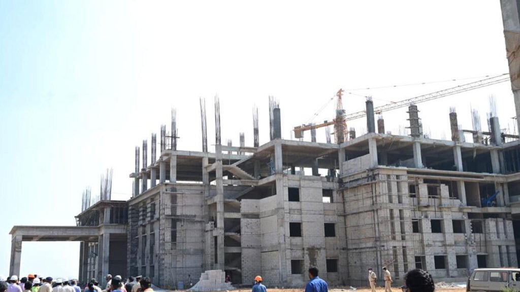 Chikkaballapur Medical College Building Construction Site