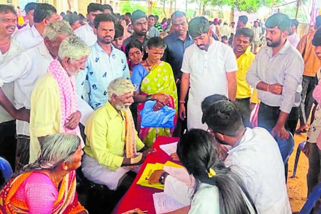 Chikkaballapur Gudibande Varlakonda Medical Camp