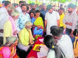 Chikkaballapur Gudibande Varlakonda Medical Camp