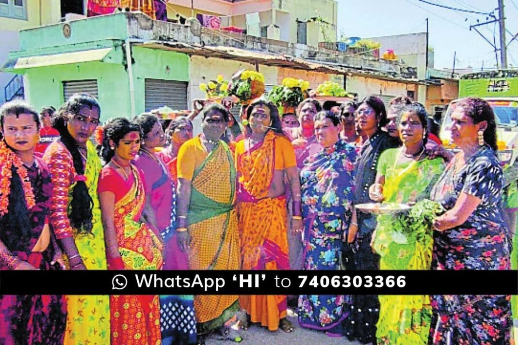 Gender Minority Om Shakthi Pooja In Chikkaballapur Chintamni Transgender