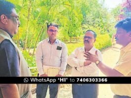 Polling Booth Inspection By Additional Deputy Commissioner at Bagepalli Chikkaballapur