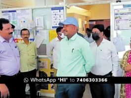 Karnataka Government Empoyees Strike Chikkaballapur Deputy Commissioner District Hospital Visit