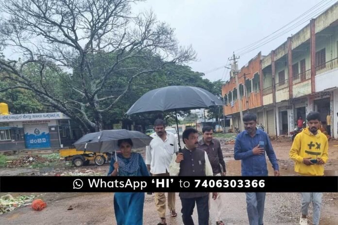 District Commissioner P N Ravindra APMC CMC Chikkaballapur