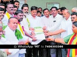 Milk Producers Protest Gauribidanur on Price Drop KOCHIMUL