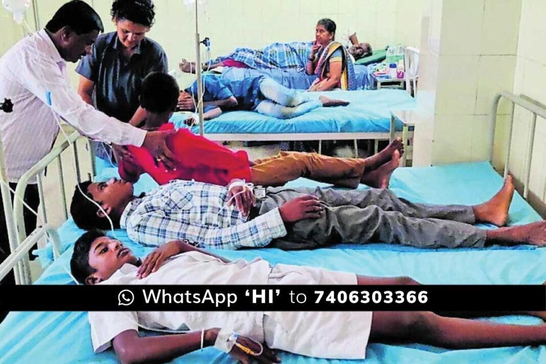 Chintamani K.Raguttahalli Pre-Matric Boys Hostel illness