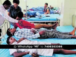Chintamani K.Raguttahalli Pre-Matric Boys Hostel illness