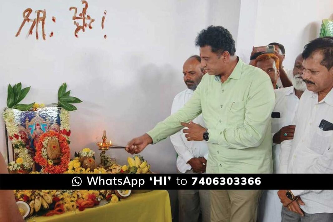 Chintamani Nandiganahalli Storeroom Inauguration M C Sudhakar