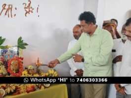 Chintamani Nandiganahalli Storeroom Inauguration M C Sudhakar
