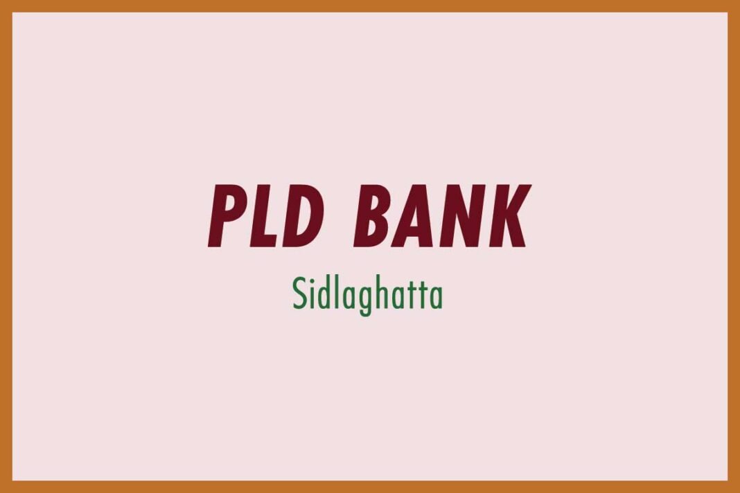 Sidlaghatta PLD Bank Members Annual Meet