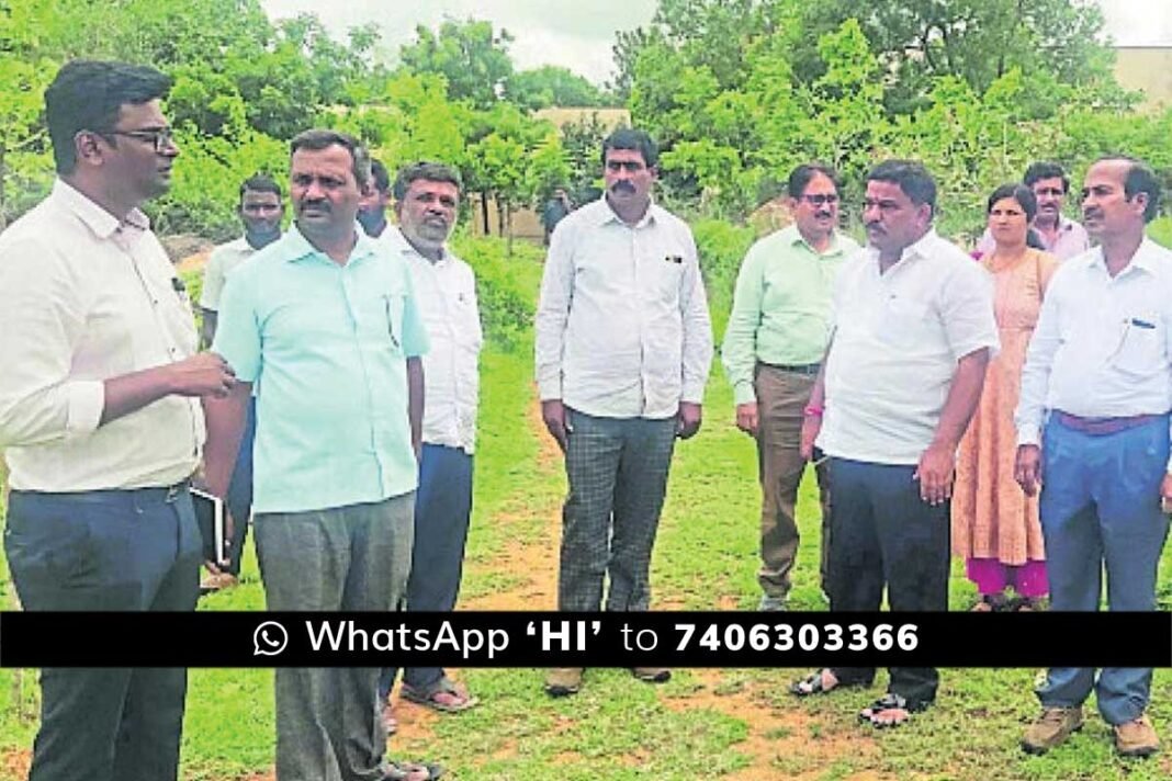 Bagepalli MLA Subbareddy Visit to Government First Grade College