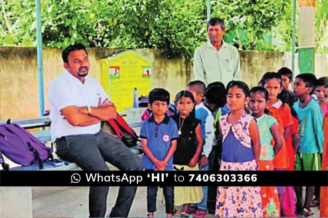 Gauribidanur Tehsildar Arkunda Government School Visit