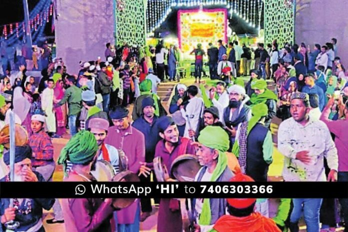 Murugamalla Hazrat AmmaJaan BawaJaan Dargah urus Gandhotsava