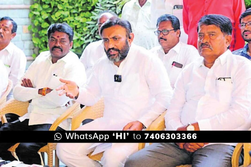 Chikkaballapur K Sudhakar Press Meet