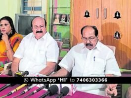 M Veerappa Moily Press meet