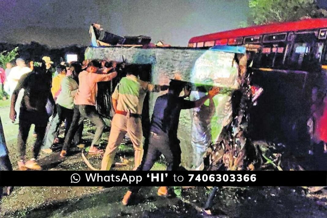 Chintamani KSRTC bus mini bus Accident