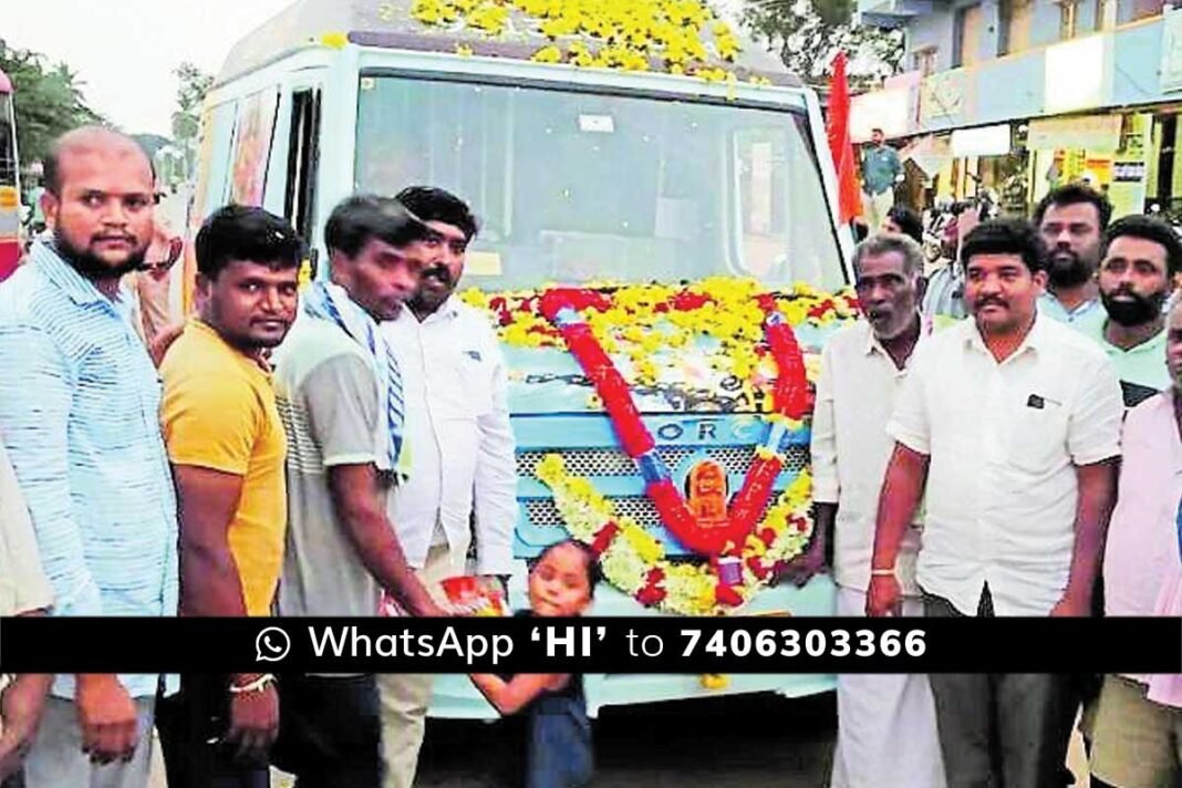 Hanuma Ratha enters chikkaballapur