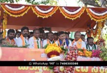 ಡಾ.ಕೆ.ಸುಧಾಕರ್, ಎಚ್.ಡಿ.ಕುಮಾರಸ್ವಾಮಿ ಬೃಹತ್ Road Show Chikkaballapur Lokasabha Sudhakar HD Kumarswamy Road Show