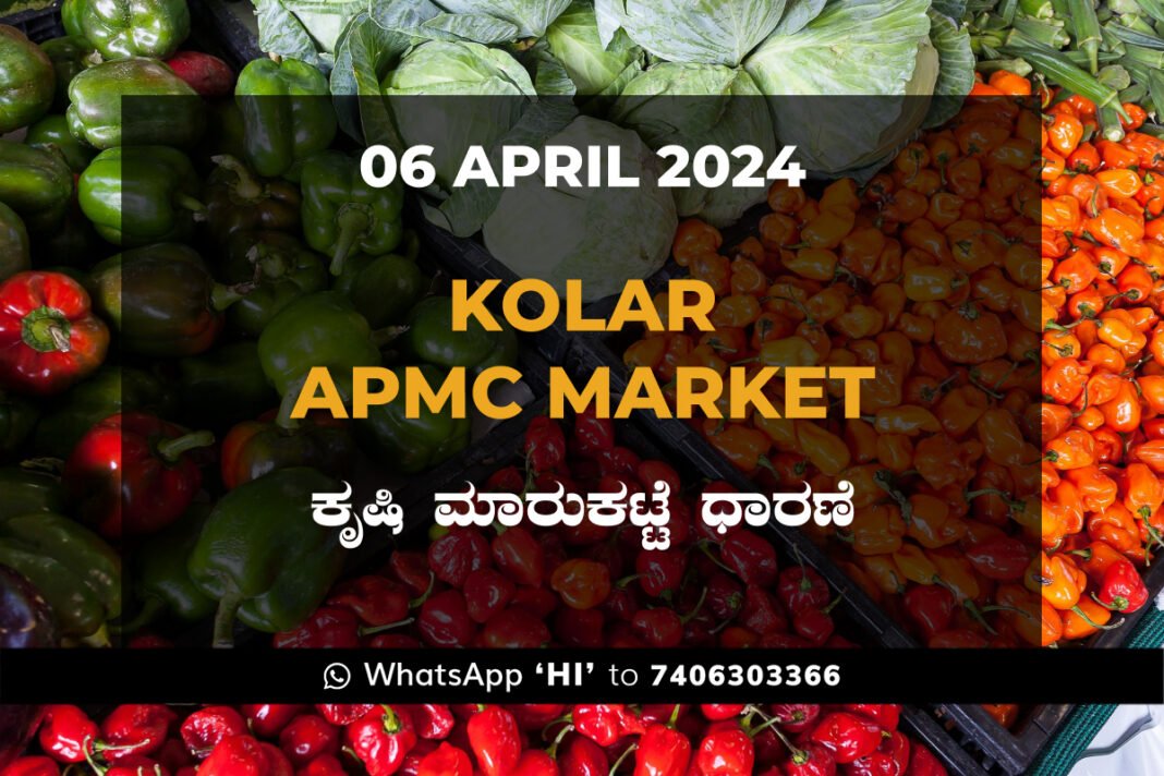 Kolar APMC Agriculture Market ಕೋಲಾರ ಕೃಷಿ ಮಾರುಕಟ್ಟೆ ಧಾರಣೆ