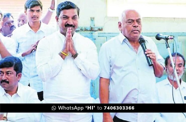 Srinivaspura EX MLA K R Rameshkumar Congress Meeting