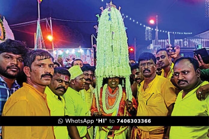 Malur Dharmarayaswamy Droupathamba Karaga