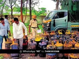 KGF Illegal Gas Refilling Raid