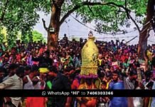 ಪ್ಲೇಗಂಭ ದೇವಿ ಹೂವಿನ ಕರಗ Manchenahalli Plegueambha Karaga