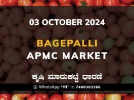 Bagepalli APMC Agriculture Market ಬಾಗೇಪಲ್ಲಿ ಕೃಷಿ ಮಾರುಕಟ್ಟೆ ಧಾರಣೆ