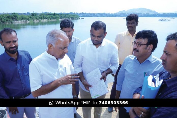 N S Boseraju Chikkaballapur Visit