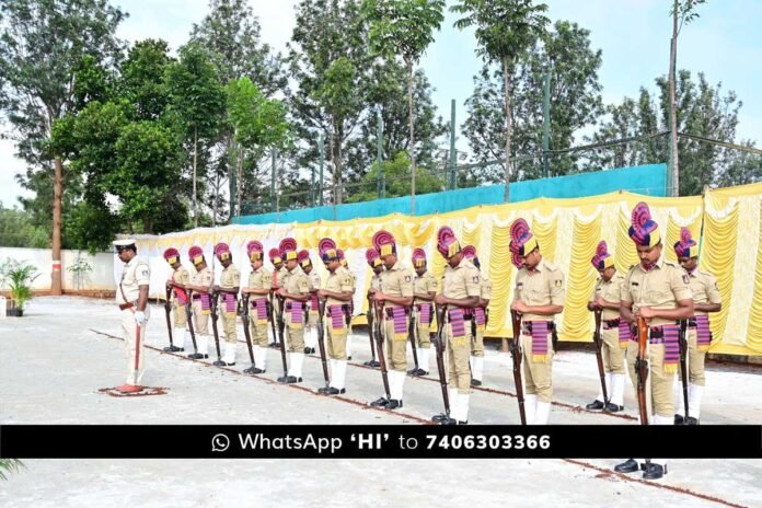 22OctCBP03 Chikkaballapur Police Martyrs' Day