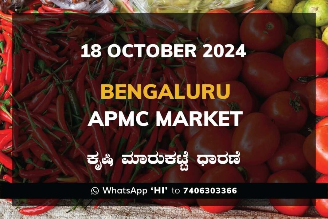 Bengaluru APMC Agriculture Market Daily Price Report ಬೆಂಗಳೂರು ಕೃಷಿ ಮಾರುಕಟ್ಟೆ ಧಾರಣೆ