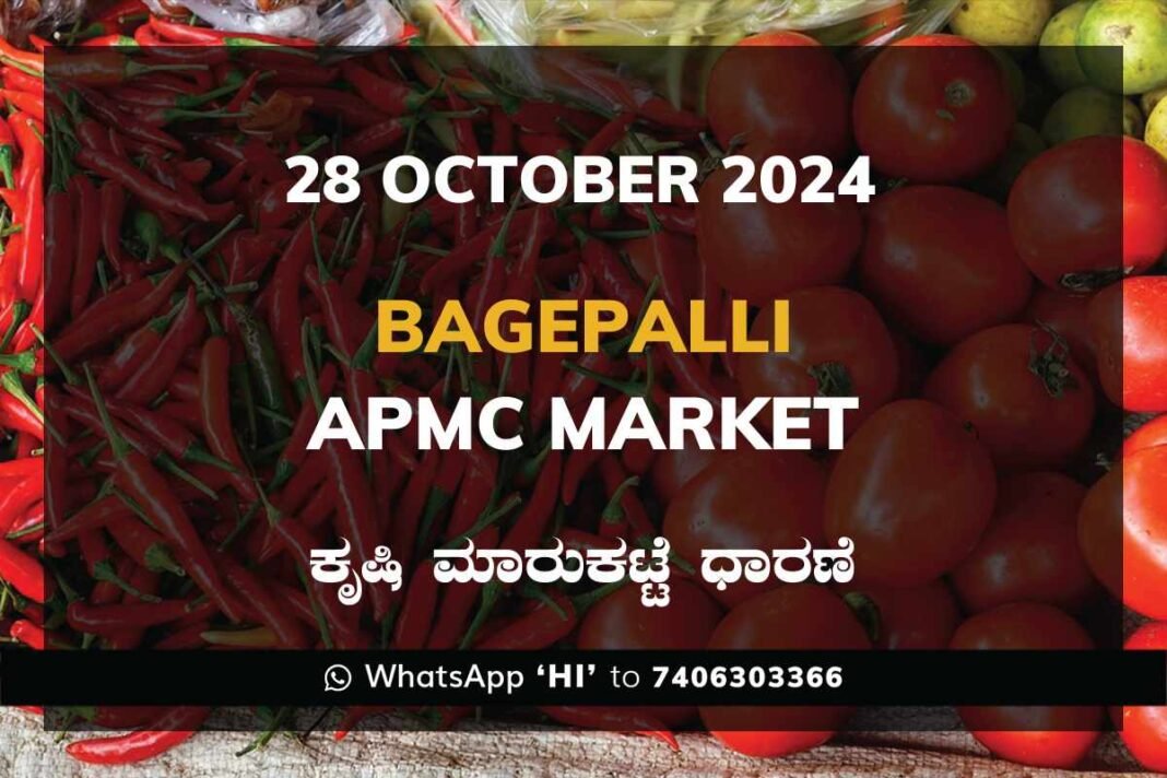 Bagepalli APMC Agriculture Market ಬಾಗೇಪಲ್ಲಿ ಕೃಷಿ ಮಾರುಕಟ್ಟೆ ಧಾರಣೆ