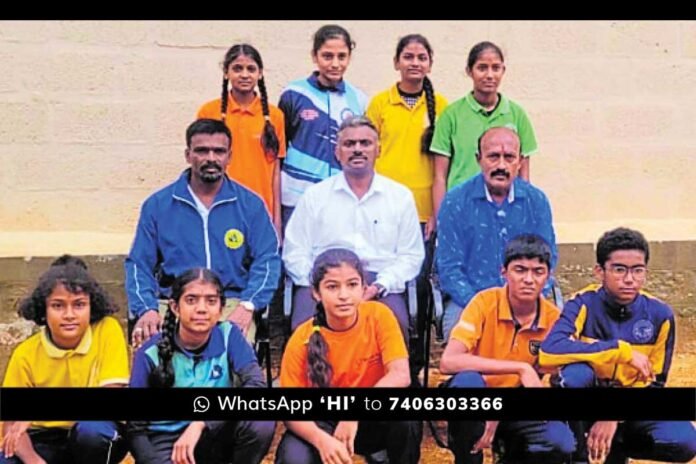 14NovCBP01 Karnataka State Mini Olympics Chikkaballapur DISTRICT team selection