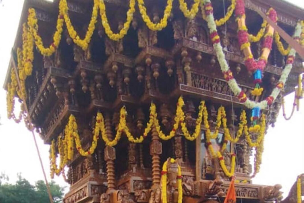 Chikkaballapur Nandi Sri Bhoga Nandishwara Temple Chariot