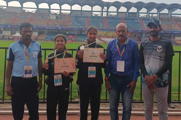 Chikkaballapur Mini Olympics Gold silver Medal
