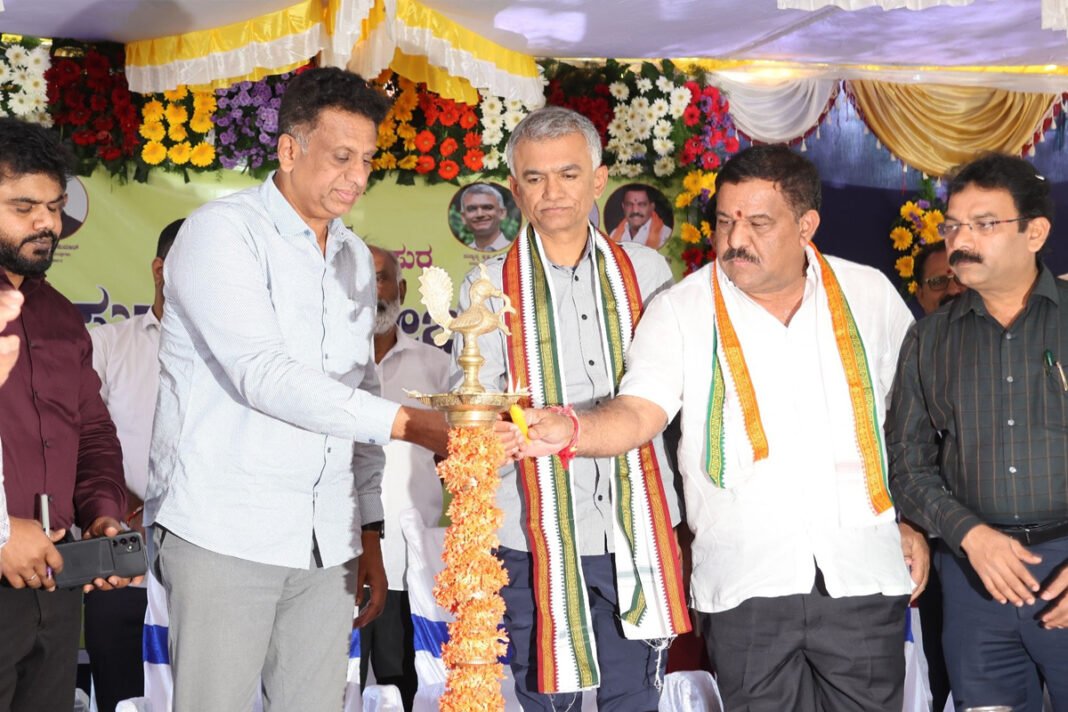 Land Protection act launch gudibande by Krishna Byre Gowda