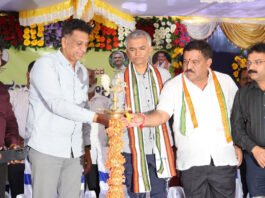 Land Protection act launch gudibande by Krishna Byre Gowda