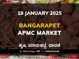 Bangarapet APMC Agriculture Market ಬಂಗಾರಪೇಟೆ ಕೃಷಿ ಮಾರುಕಟ್ಟೆ ಧಾರಣೆ