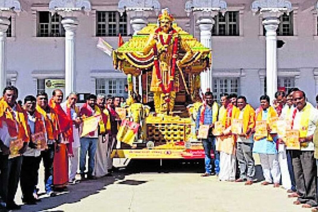 Krishnadevaraya Ratha inauguration Kaiwara