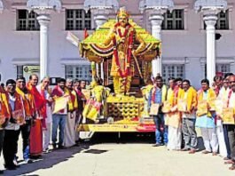 Krishnadevaraya Ratha inauguration Kaiwara