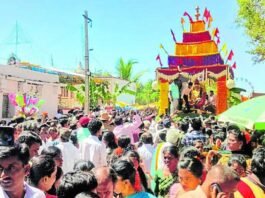 Chikkaballapur Chitravathi Subramnyeshwara Rathotsava