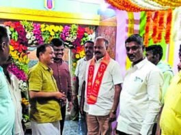 Chelur palyakere lakshmi venkateshwara temple inauguration