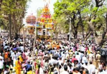 ನಂದಿ ಜೋಡಿ ರಥೋತ್ಸವ Chikkaballapur nandi Bhaga Nandishwara Yoga Nandishwara Jodi rathotsava 2025