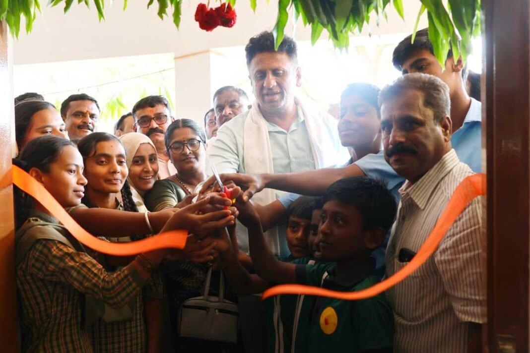 Chintamani Kaiwara KPS School New Rooms Inauguration Dr MC Sudhakar