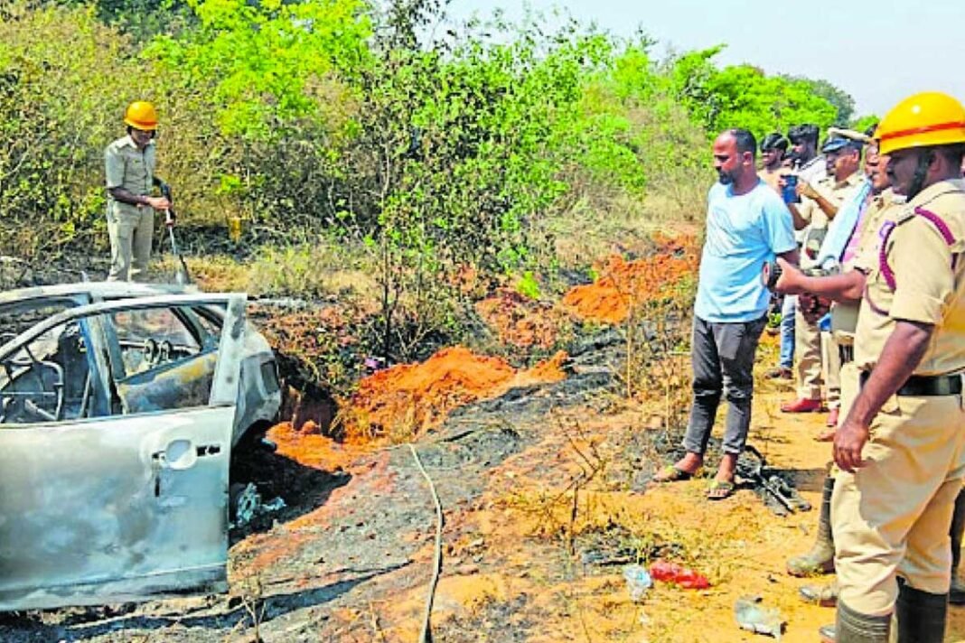 Chintamani Madanapalle Road Bus Car Accident