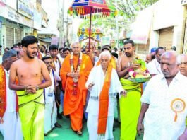 Chikkaballapur Pete Anjaneyaswamy Kumbhabhisheka