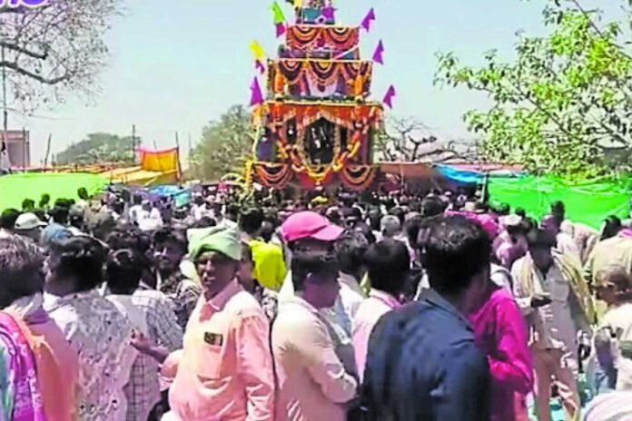 Chintamani kotagal khadri lakshminarasimha Rathotsava