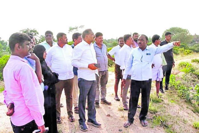 Gauribidanur Kalludi Lake development Meeting