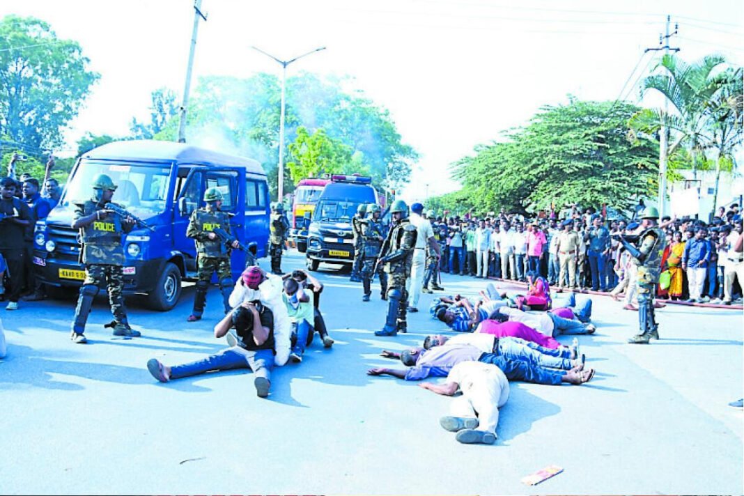 Chikkaballapur Operation Abhyas