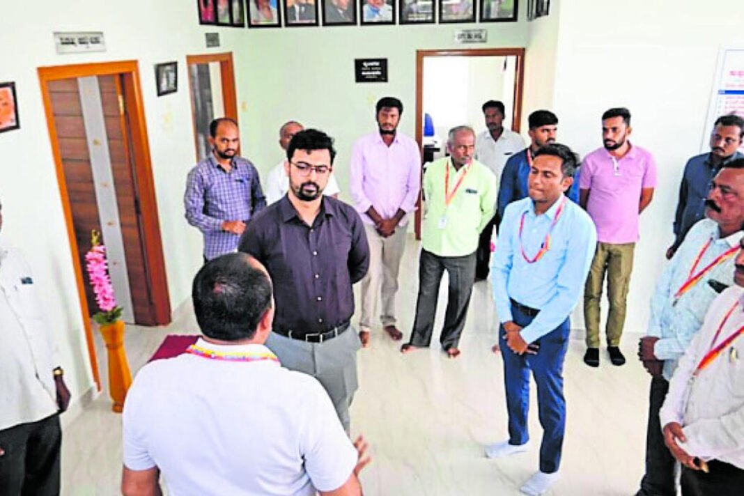 Nandihills cabinet meeting ZP CEO Visit